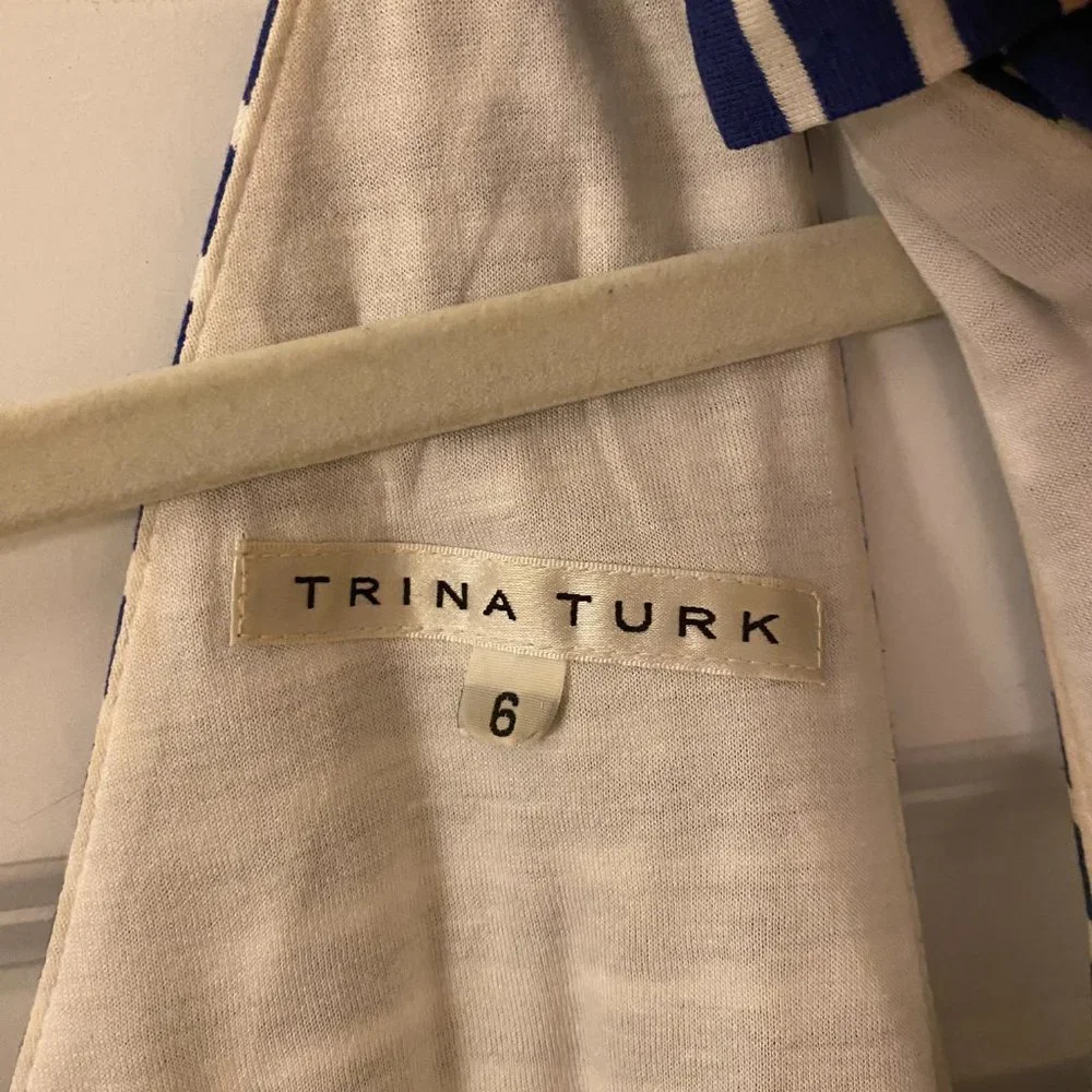 Trina Turk Striped Knit Dress - Picture 4 of 4